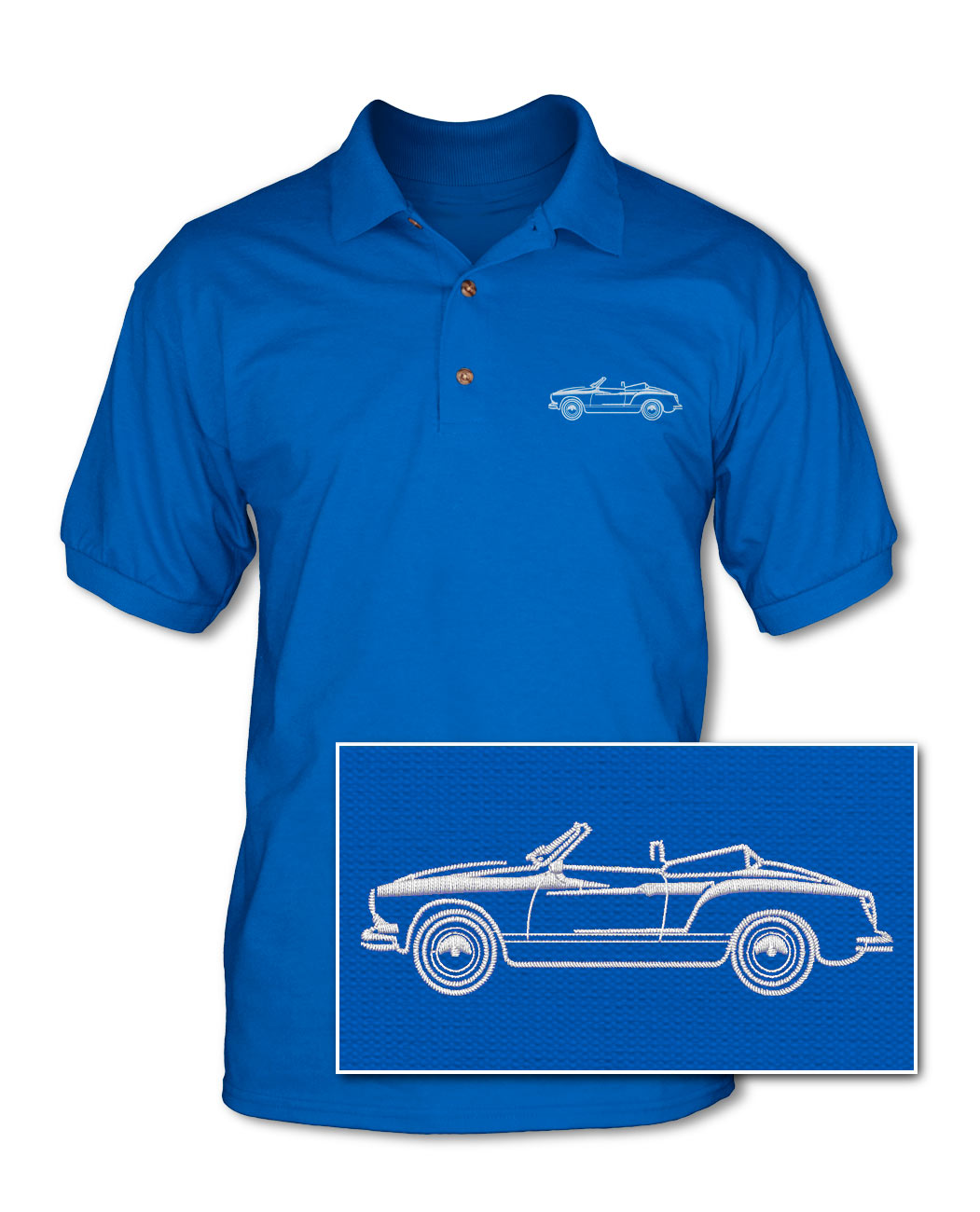 T-shirt Karmann Ghia - 100% Coton - Fabriqué Aux États-Unis - Tailles S à 5XL - Noir - Neuf Avec étiquettes
