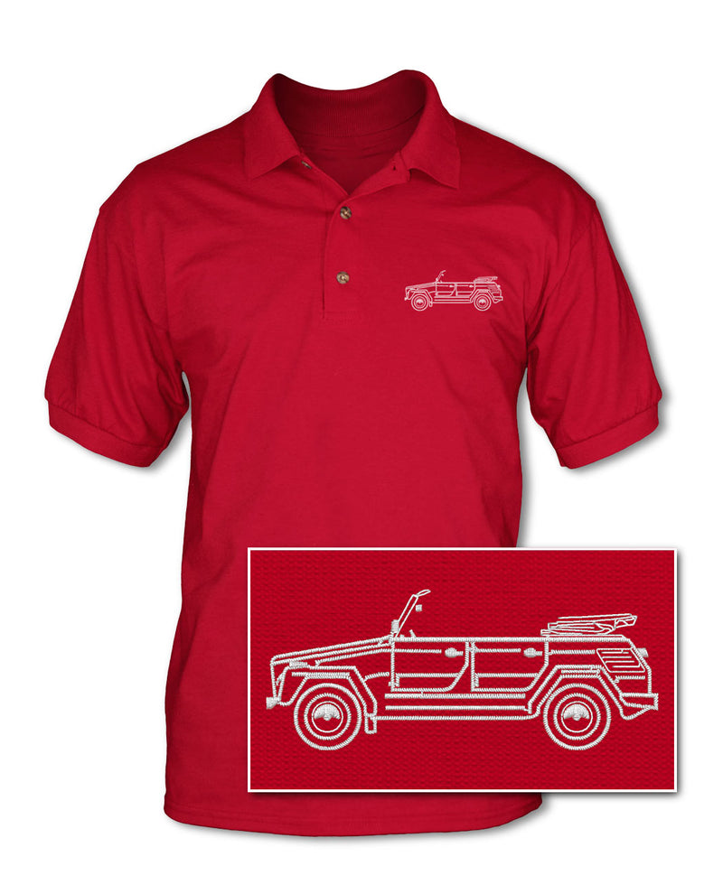 Volkswagen The Thing - Adult Pique Polo Shirt - Side View