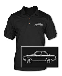 Volkswagen Type 3 1500 Notchback - Adult Pique Polo Shirt - Side View
