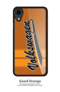 Vintage Volkswagen Emblem Smartphone Case - Racing Stripes