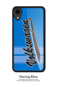 Vintage Volkswagen Emblem Smartphone Case - Racing Stripes