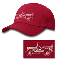 Ford GPW Jeep WWII 1941 - 1945 Baseball Cap for Men & Women