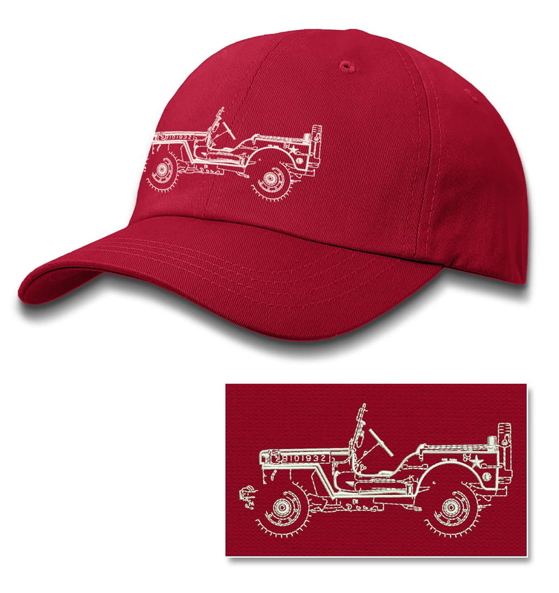 Jeep Willys WWII 1941 - 1945 Baseball Cap for Men & Women