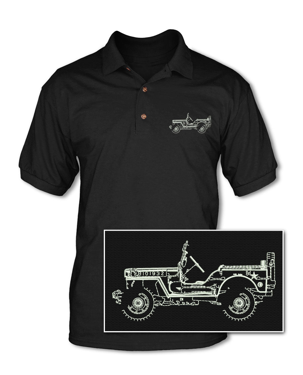Jeep polo shirts cheap